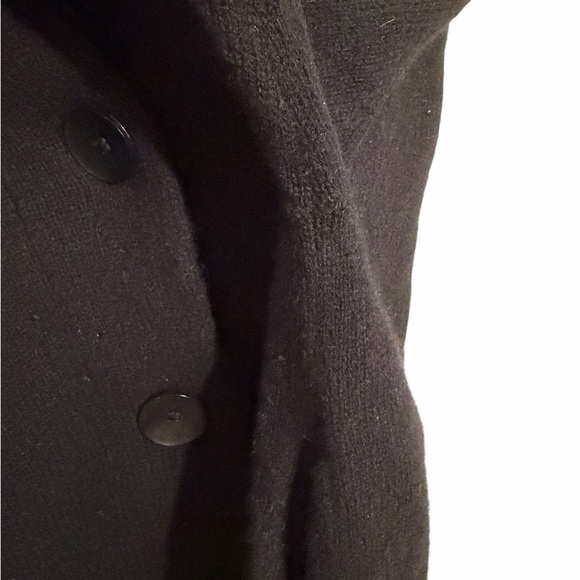 COS Black Short-Sleeve wool Cardigan - Picture 4 of 7